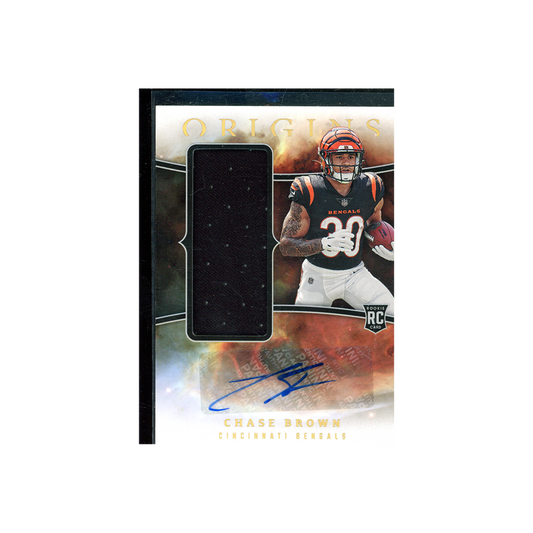 Chase Brown 2023 Panini Origins Football RPA