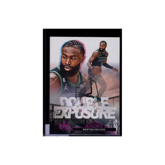 Jaylen Brown 2023-24 Panini Court Kings Basketball Double Exposure /8