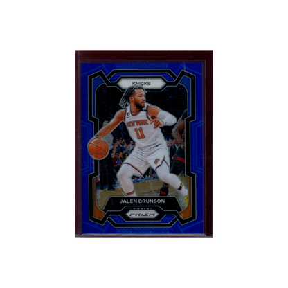 Jalen Brunson 2023-24 Panini Prizm Basketball Blue /199