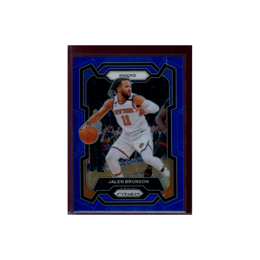 Jalen Brunson 2023-24 Panini Prizm Basketball Blue /199