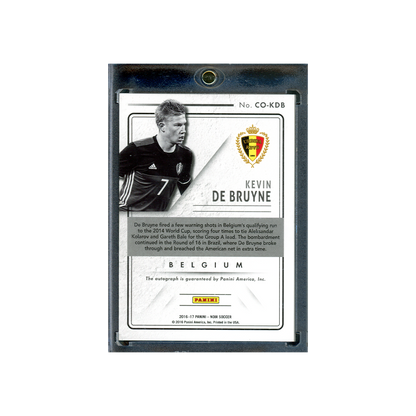 Kevin De Bruyne 2016-17 Panini Noir Soccer Country Signatures Auto /99