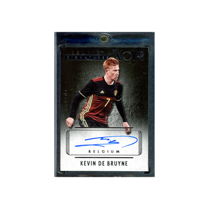 Kevin De Bruyne 2016-17 Panini Noir Soccer Country Signatures Auto /99