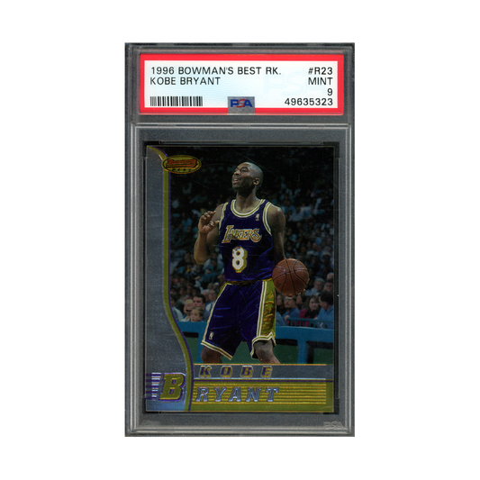 Kobe Bryant 1996 Bowmans Best Rookie PSA 9