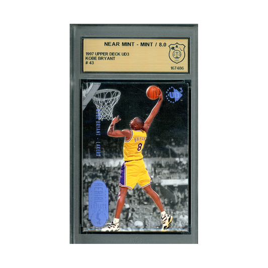 Kobe Bryant 1996-97 Upper Deck Aerial Artists Rookie GSG 8