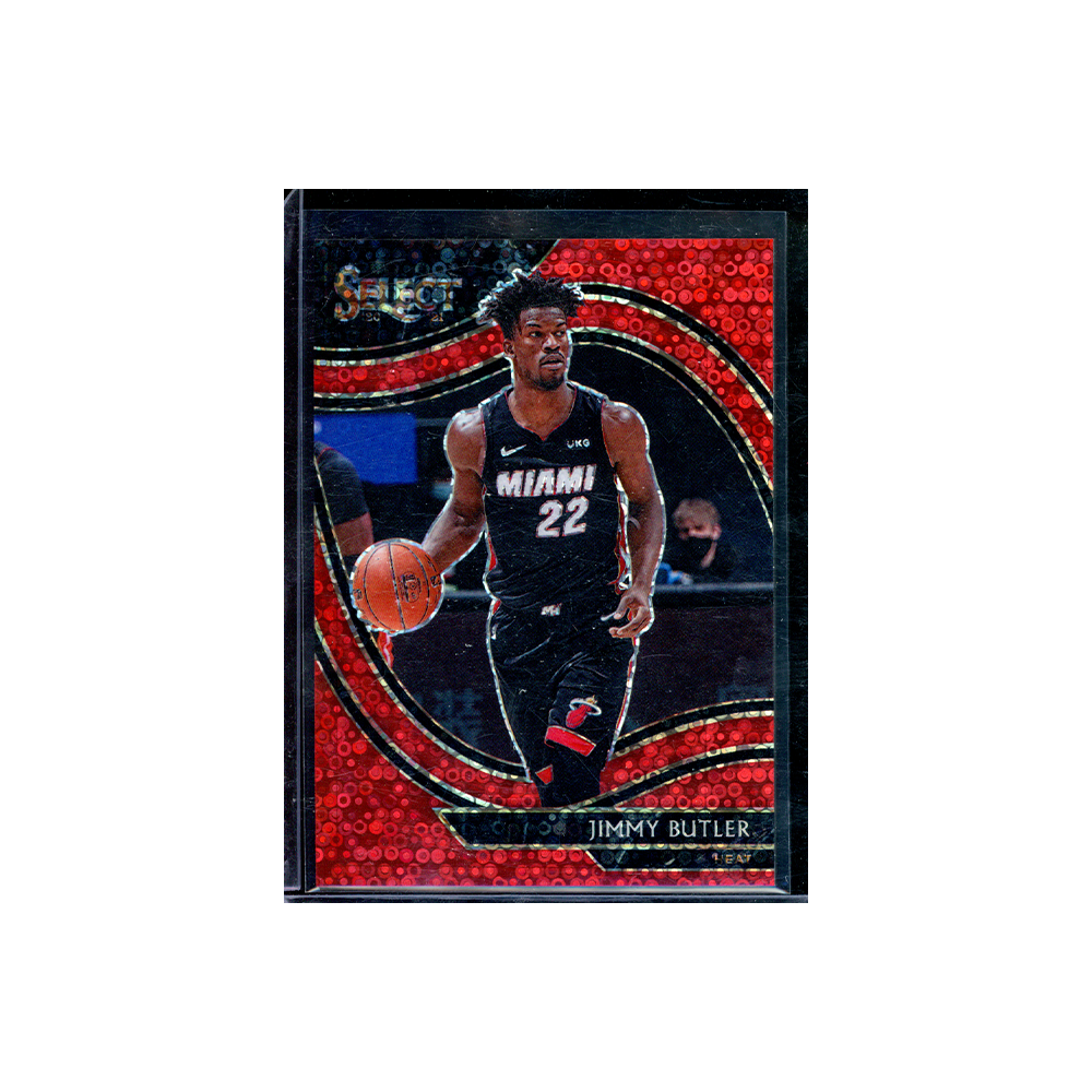 Jimmy Butler 2020-21 Panini Select Basketball Red Fast Break Courtside /49