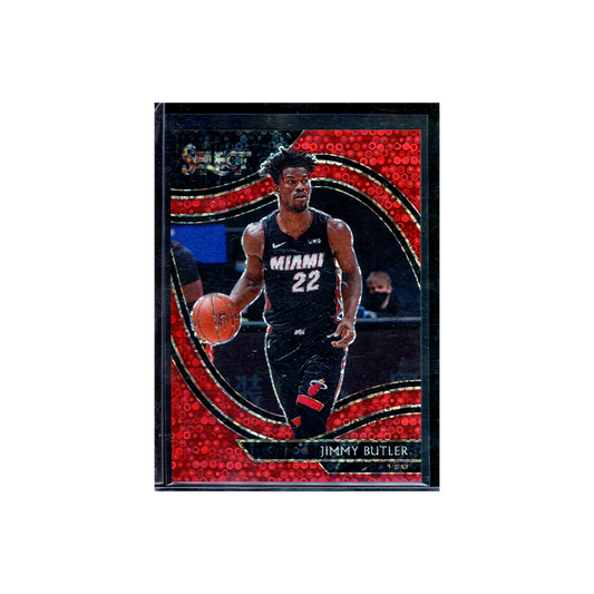 Jimmy Butler 2020-21 Panini Select Basketball Red Fast Break Courtside /49