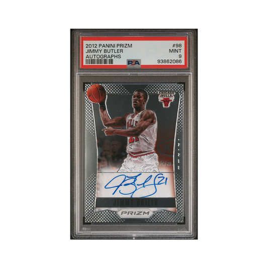 Jimmy Butler 2012-13 Panini Prizm Basketball Rookie Auto PSA 9