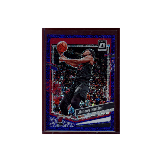 Jimmy Butler 2023-24 Panini Donruss Optic Basketball Blue Fast Break /99
