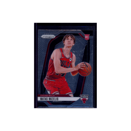 Matas Buzelis 2024-25 Panini Prizm Basketball Rookie Base #252