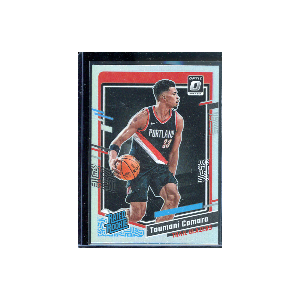 Toumani Camara 2023-24 Panini Donruss Optic Basketball Rated Rookie Holo