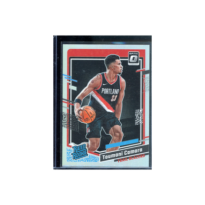 Toumani Camara 2023-24 Panini Donruss Optic Basketball Rated Rookie Holo