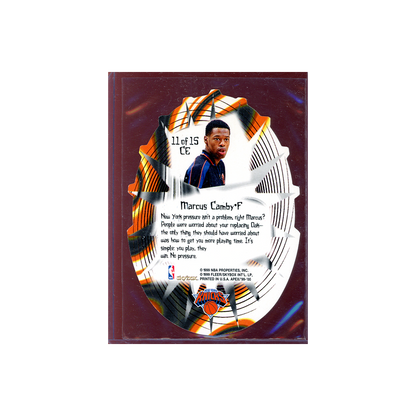 Marcus Camby 1999 Skybox Apex Cutting Edge Die-Cut