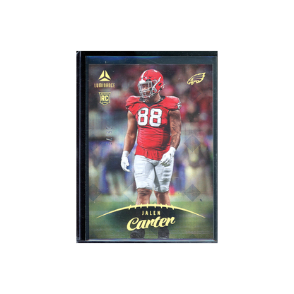 Jalen Carter 2023 Panini Luminance Football Rookie /75