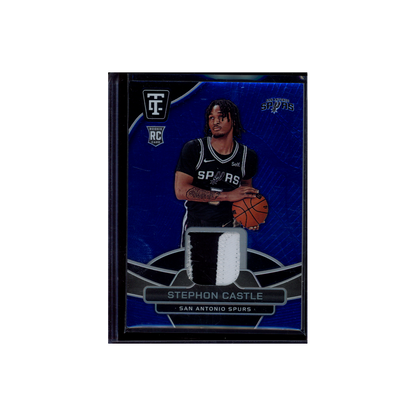 Stephon Castle 2024-25 Panini Totally Certified Basketball Rookie Relic /49