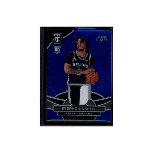 Stephon Castle 2024-25 Panini Totally Certified Basketball Rookie Relic /49