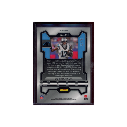 DJ Chark Jr. 2023 Panini Prizm Football Red Disco /70