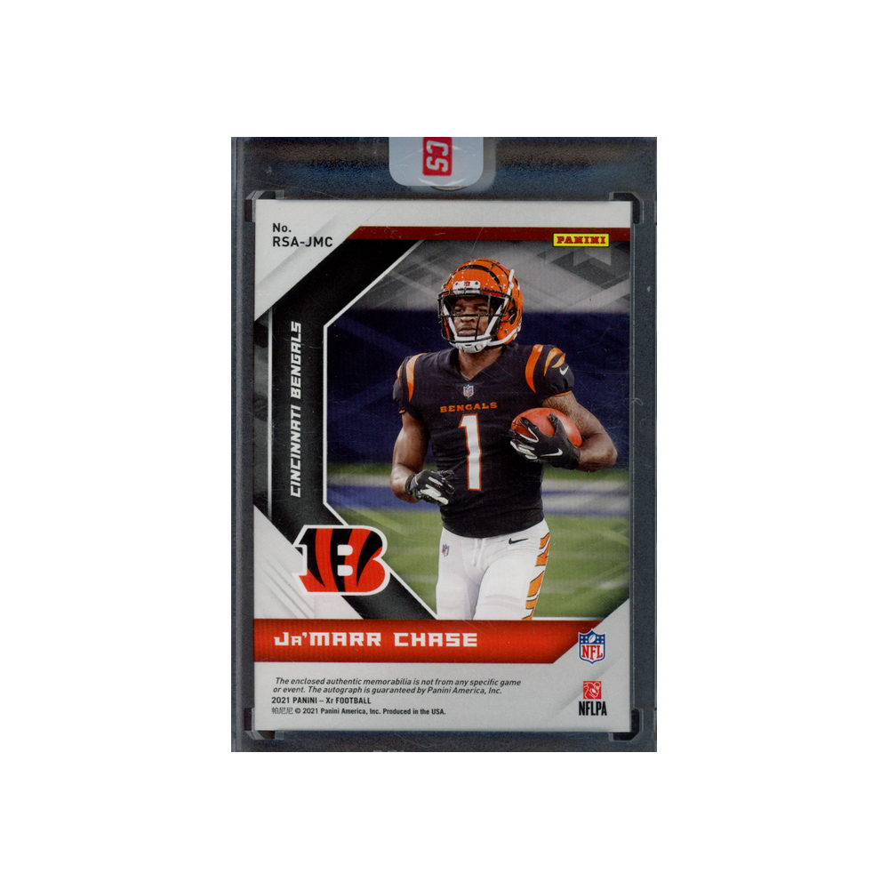 Ja'Marr Chase 2021 Panini Xr Football RPA /75