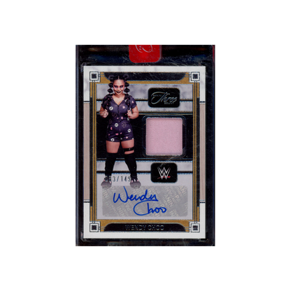 Wendy Choo 2024 Panini Three Count WWE Patch Auto /149