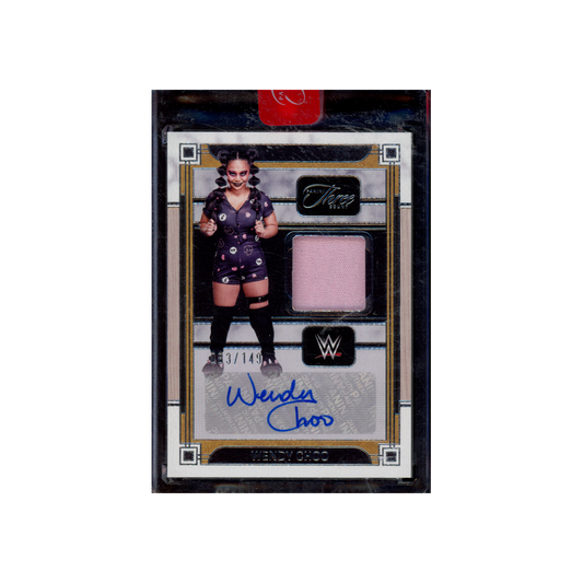 Wendy Choo 2024 Panini Three Count WWE Patch Auto /149