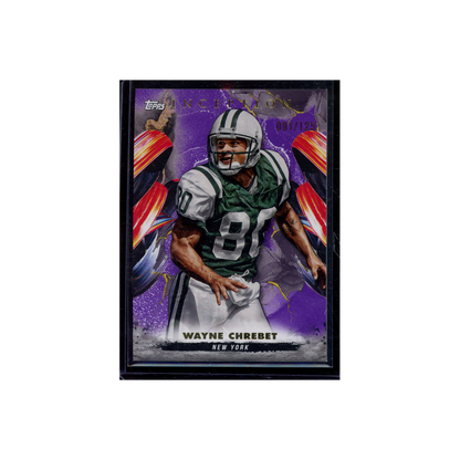Wayne Chrebet 2024 Topps Inception Football Purple /125