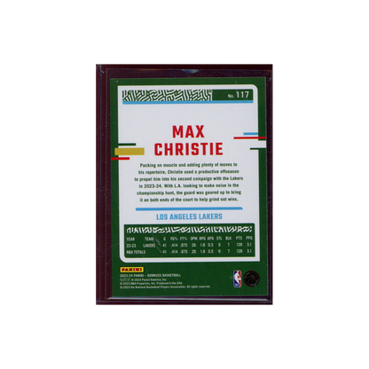 Max Christie 2023-24 Panini Donruss Basketball Rookie Red Choice