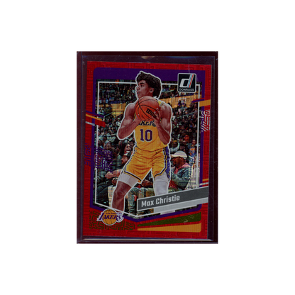 Max Christie 2023-24 Panini Donruss Basketball Rookie Red Choice