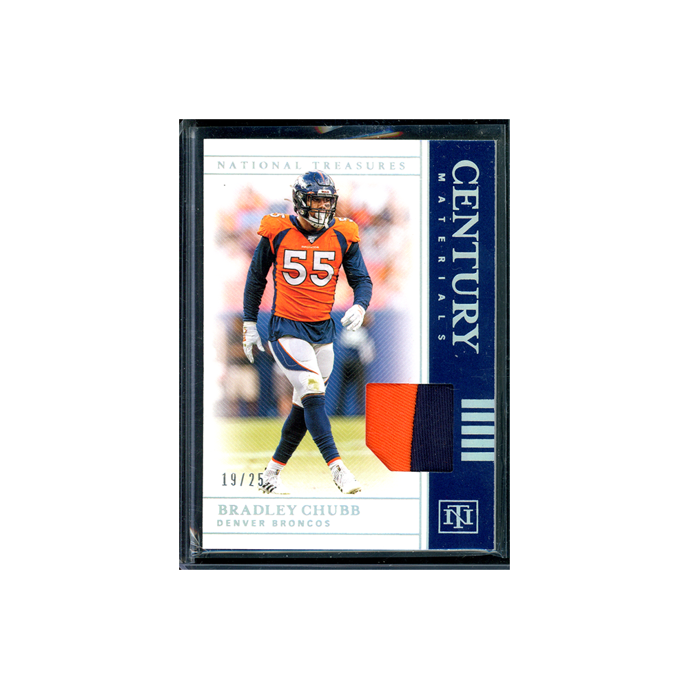 Bradley Chubb 2019 Panini National Treasures Football Century Materials /25