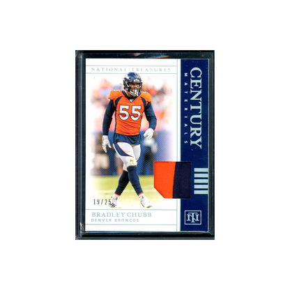 Bradley Chubb 2019 Panini National Treasures Football Century Materials /25