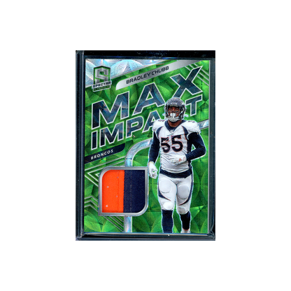 Bradley Chubb 2020 Panini Spectra Football Max Impact Patch /25