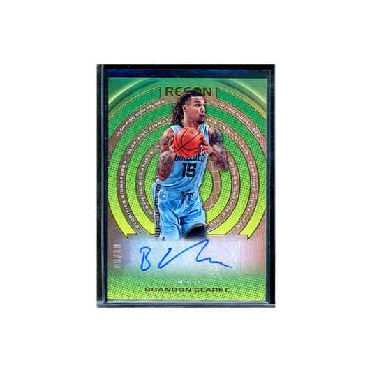 Brandon Clarke 2022-23 Panini Recon Basketball Glorified Signatures Gold /10