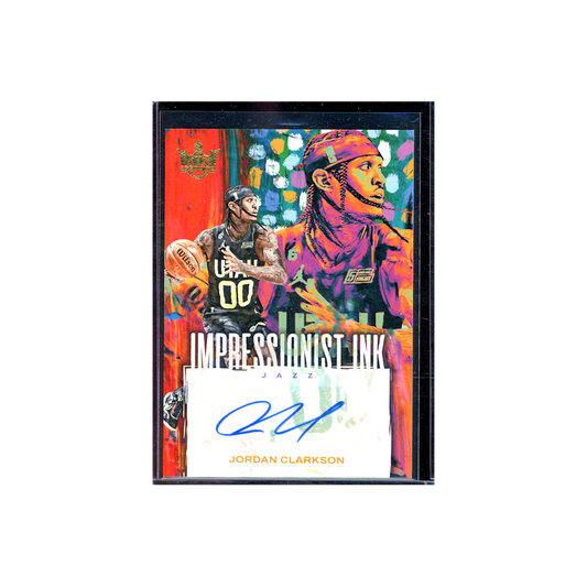 Jordan Clarkson 2023-24 Panini Court Kings Basketball Impressionist Ink Auto /49