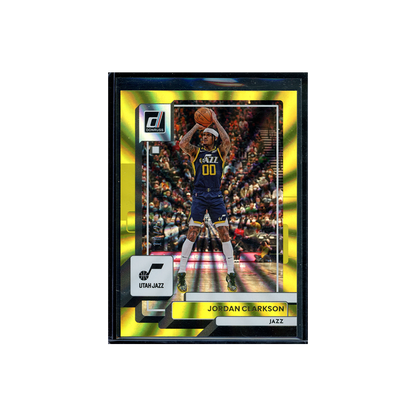 Jordan Clarkson 2022-23 Panini Donruss Basketball Yellow Laser /25