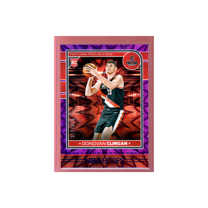 Donovan Clingan 2024-25 Panini Hoops Basketball Rookie /110