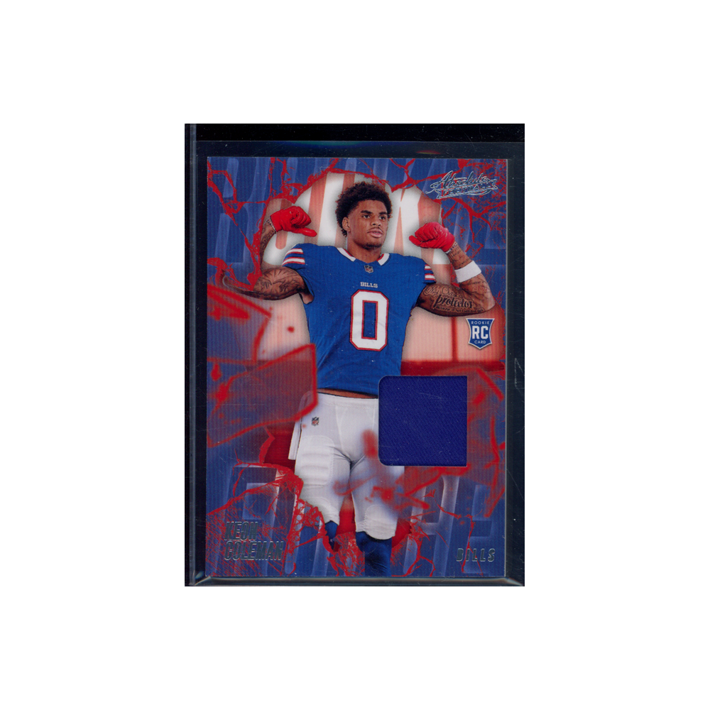 Keon Coleman 2024 Panini Absolute Football Rookie Patch