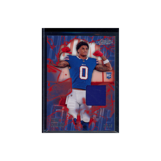 Keon Coleman 2024 Panini Absolute Football Rookie Patch