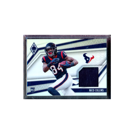 Nico Collins 2021 Panini Phoenix Football Rookie Patch /199