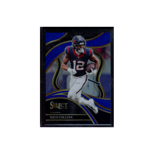 Nico Collins 2023 Panini Select Football Blue /99