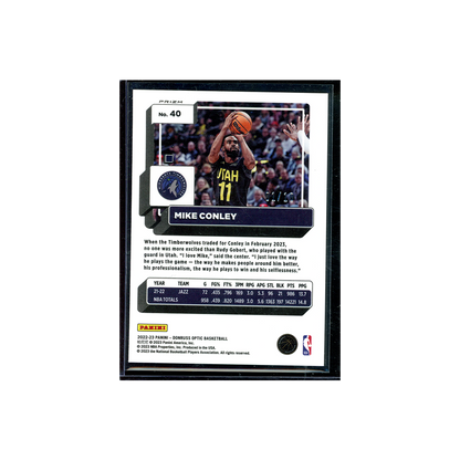 Mike Conley 2022-23 Panini Donruss Optic Basketball Gold Wave /10