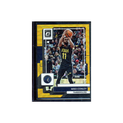 Mike Conley 2022-23 Panini Donruss Optic Basketball Gold Wave /10