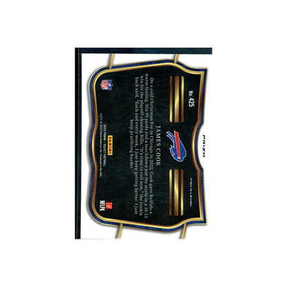 James Cook 2022 Panini Select Football Silver Prizm Rookie Field Level