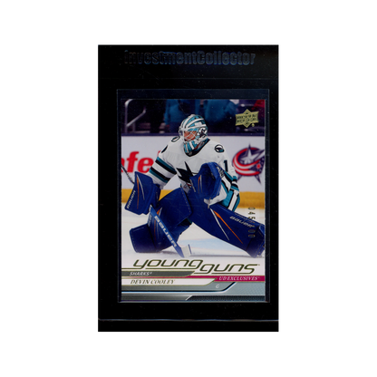 Devin Cooley 2024-25 Upper Deck Series 2 Hockey Young Guns /100