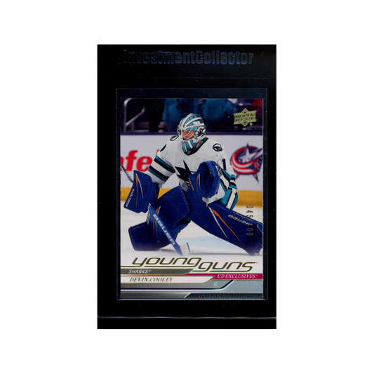 Devin Cooley 2024-25 Upper Deck Series 2 Hockey Young Guns /100