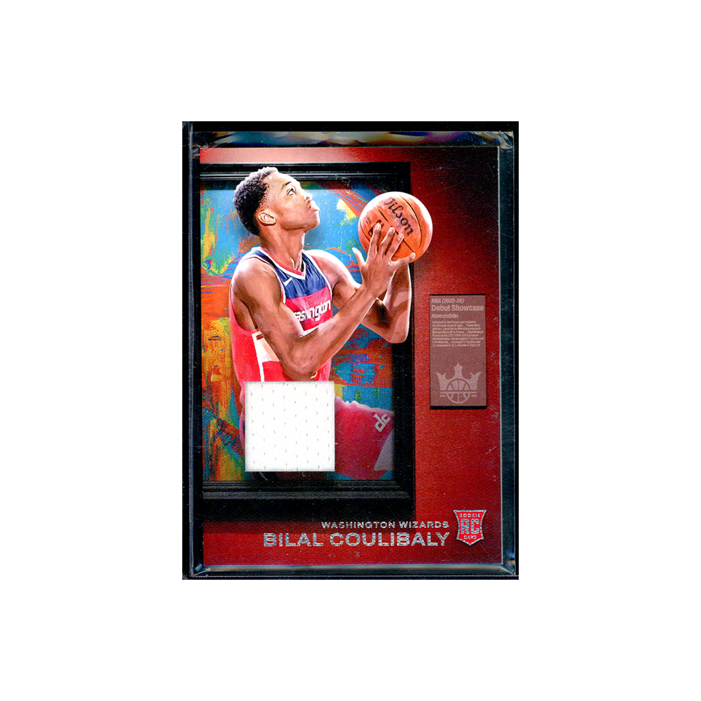 Bilal Coulibaly 2023-24 Panini Court Kings Basketball Debut Showcase Rookie Patch