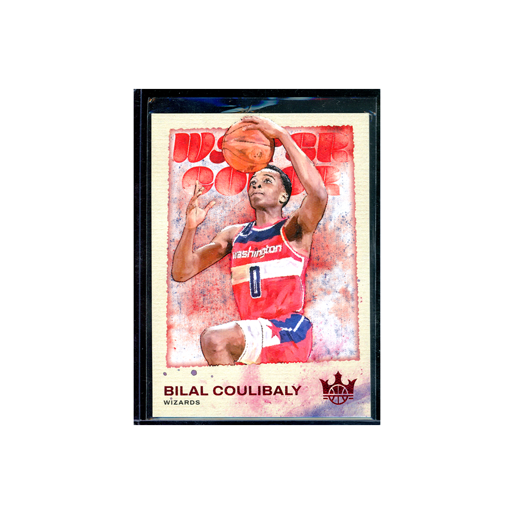 Bilal Coulibaly 2023-24 Panini Court Kings Basketball Water Color Rookie Red /149