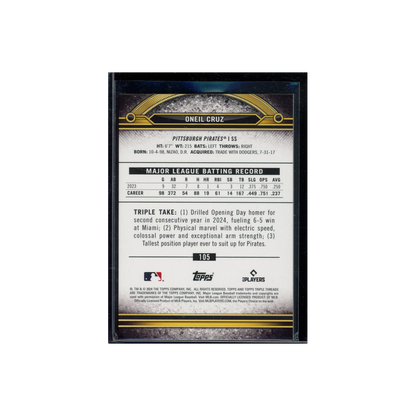 Oneil Cruz 2024 Topps Baseball /10