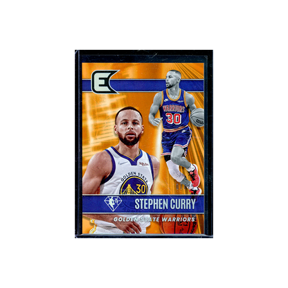 Stephen Curry 2021-22 Panini Chronicles Essentials Basketball Orange /75