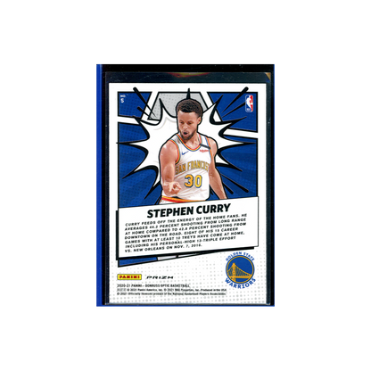 Stephen Curry 2020-21 Panini Donruss Optic Basketball My House Purple