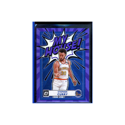 Stephen Curry 2020-21 Panini Donruss Optic Basketball My House Purple