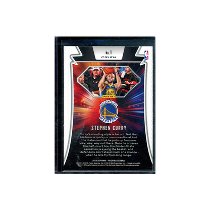 Stephen Curry 2019-20 Panini Prizm Basketball Far Out Prizm