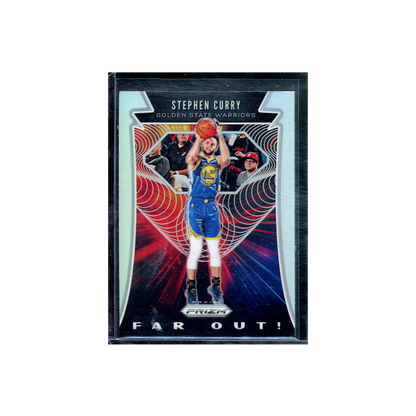 Stephen Curry 2019-20 Panini Prizm Basketball Far Out Prizm